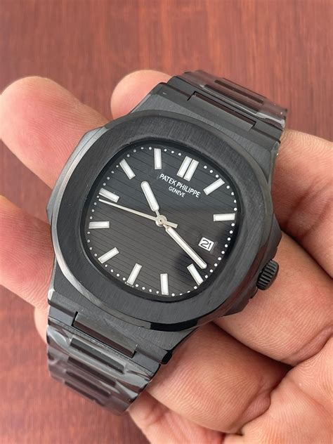 all black patek philippe nautilus price|cheapest patek philippe nautilus.